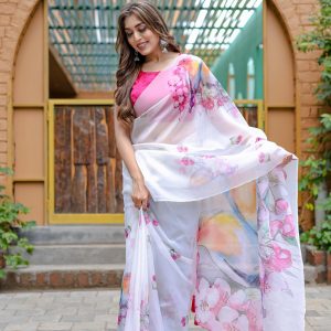 Organza Saree