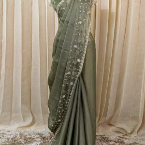 Linen Saree